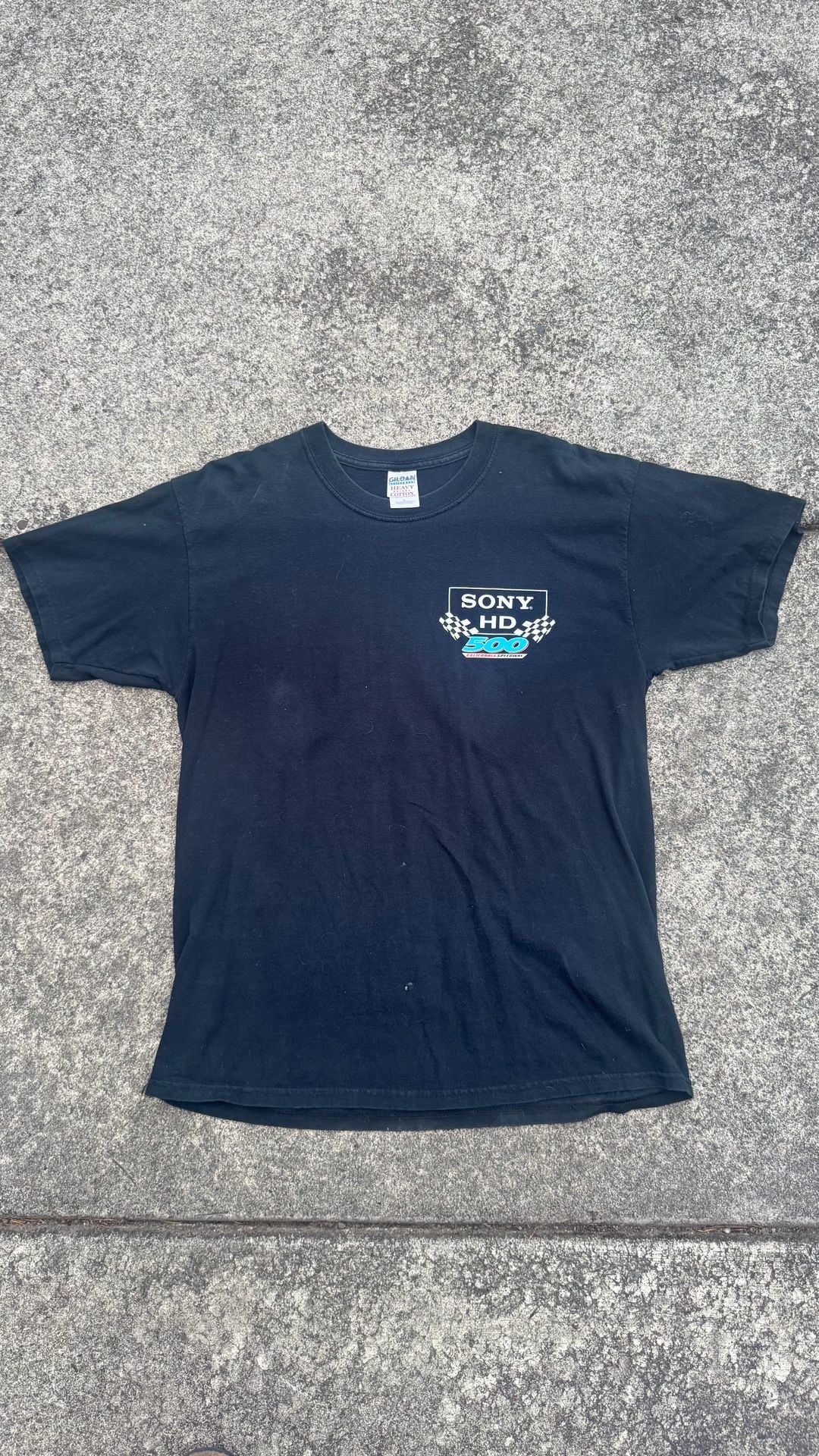 Vintage 2005 NASCAR Sony HD 500 California Speedway T-Shirt Size L 3