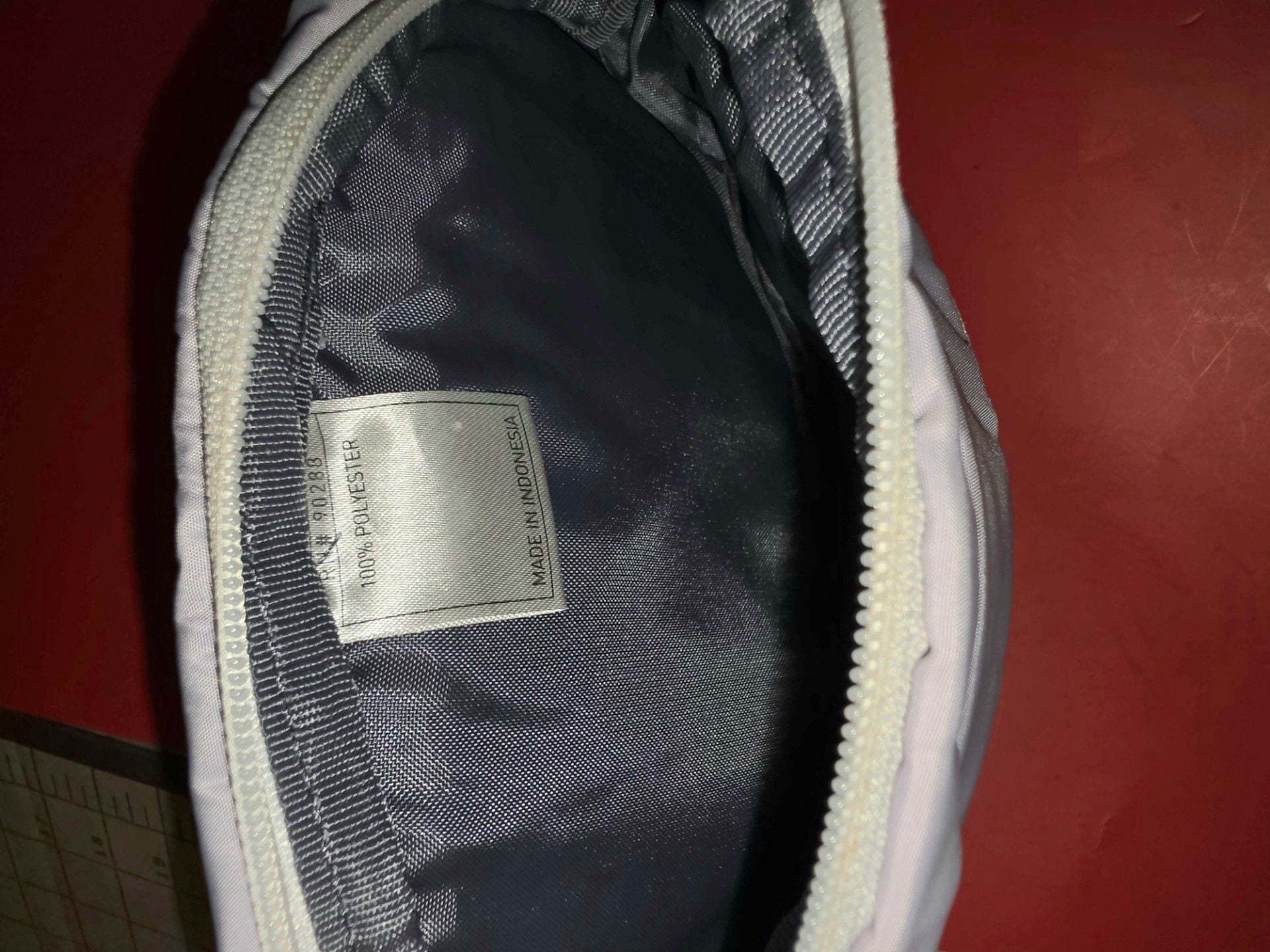 Adidas core crossbody or waist bag pouch in light purple 6