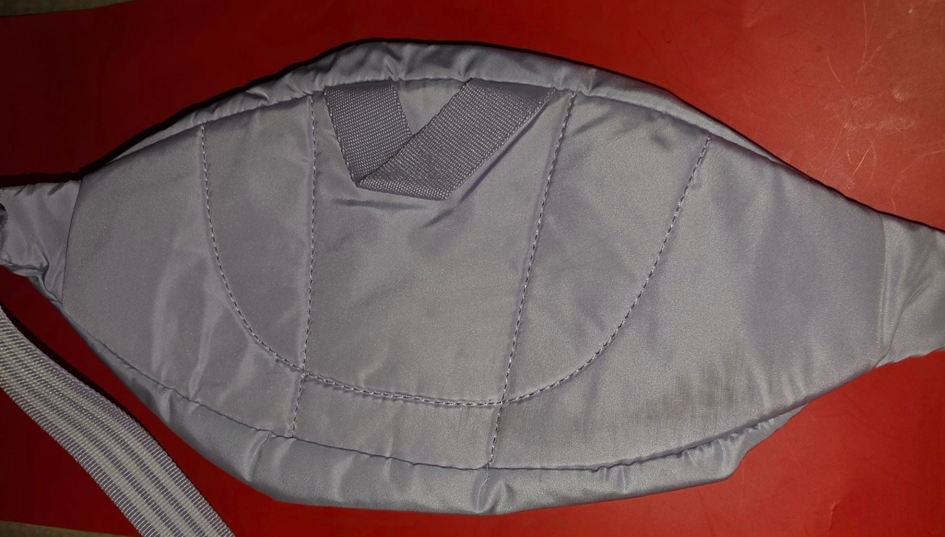 Adidas core crossbody or waist bag pouch in light purple 13