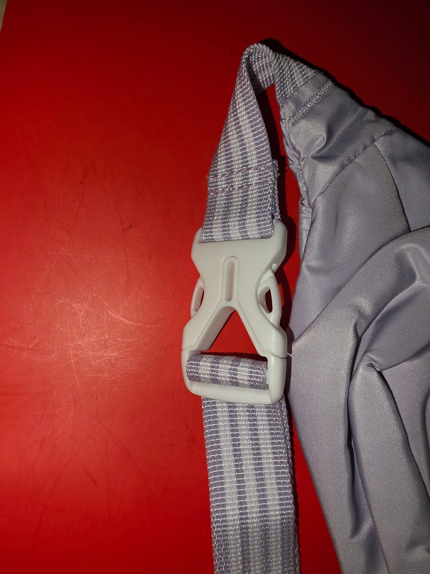 Adidas core crossbody or waist bag pouch in light purple 15