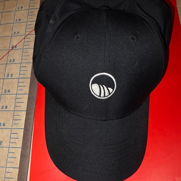 NIKEGOLF Carolina The Cliffs Logo Embroidered Hat Baseball Cap Adjustable Black