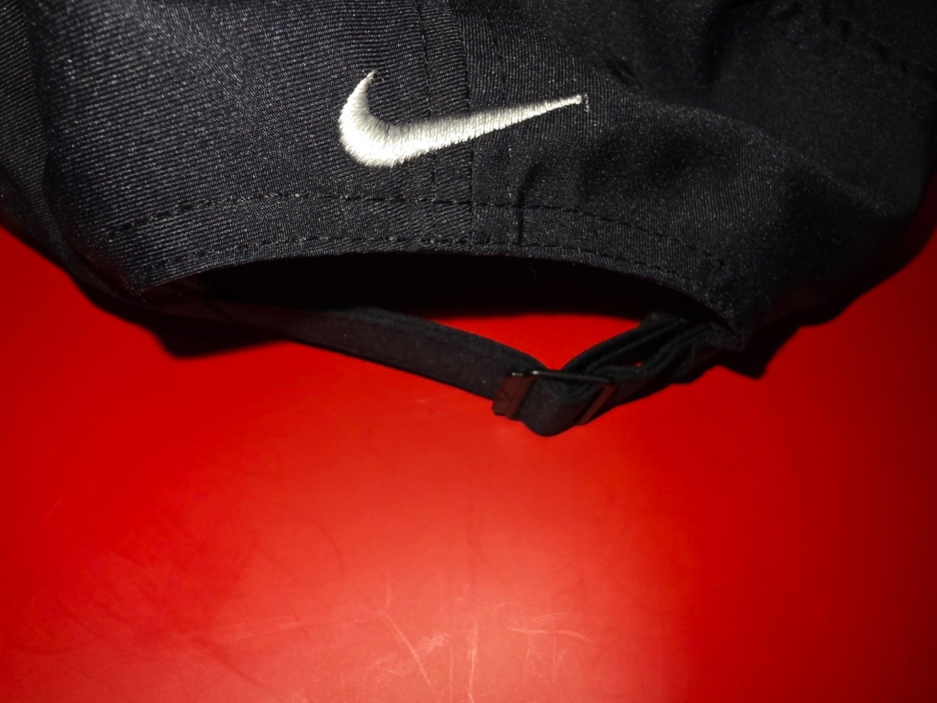 NIKEGOLF Carolina The Cliffs Logo Embroidered Hat Baseball Cap Adjustable Black 3