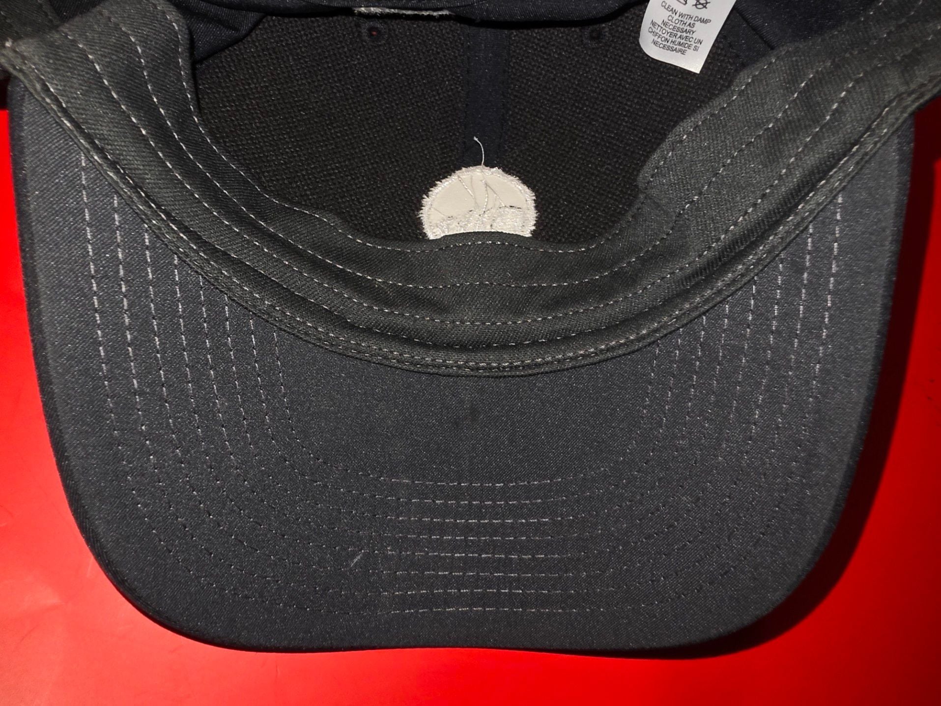 NIKEGOLF Carolina The Cliffs Logo Embroidered Hat Baseball Cap Adjustable Black 5