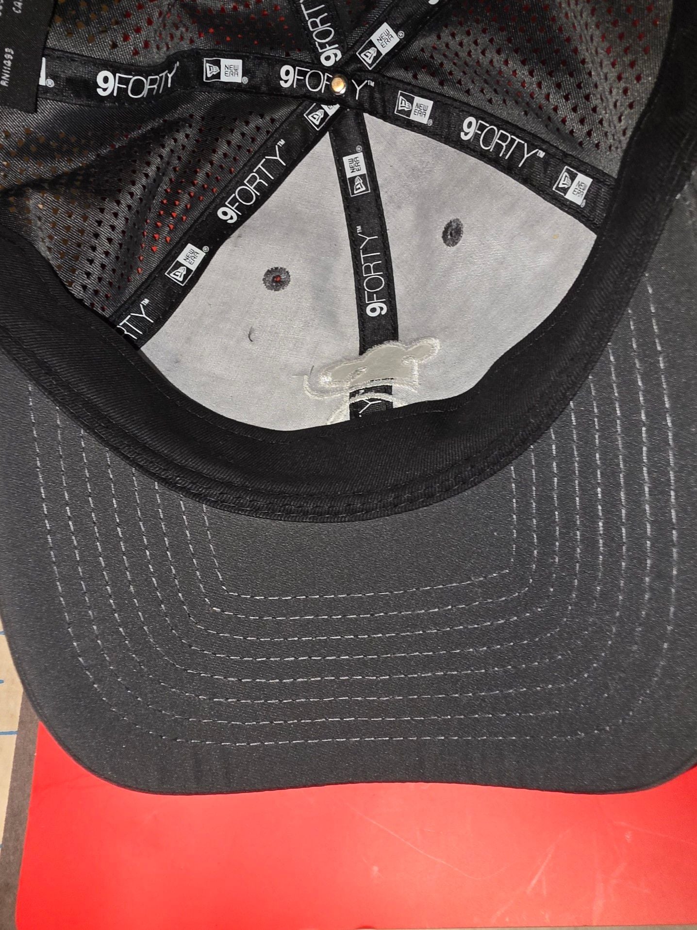 Nice Athletic New Era 9Forty Strapback Hat w/ Unknown Embroidered Chef Hat Logo 16