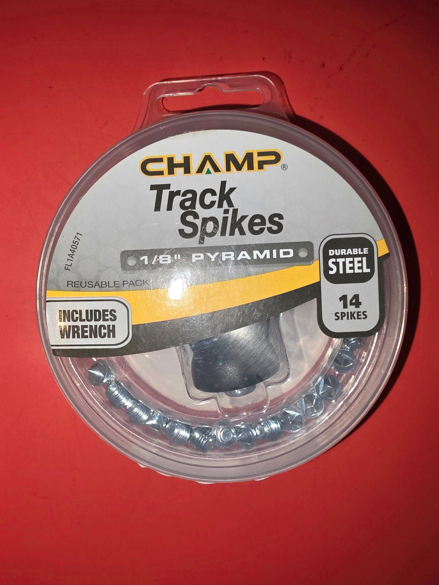 CHAMP Steel Pyramid Replacement Track Spikes - 3/16” (14 ct) 5