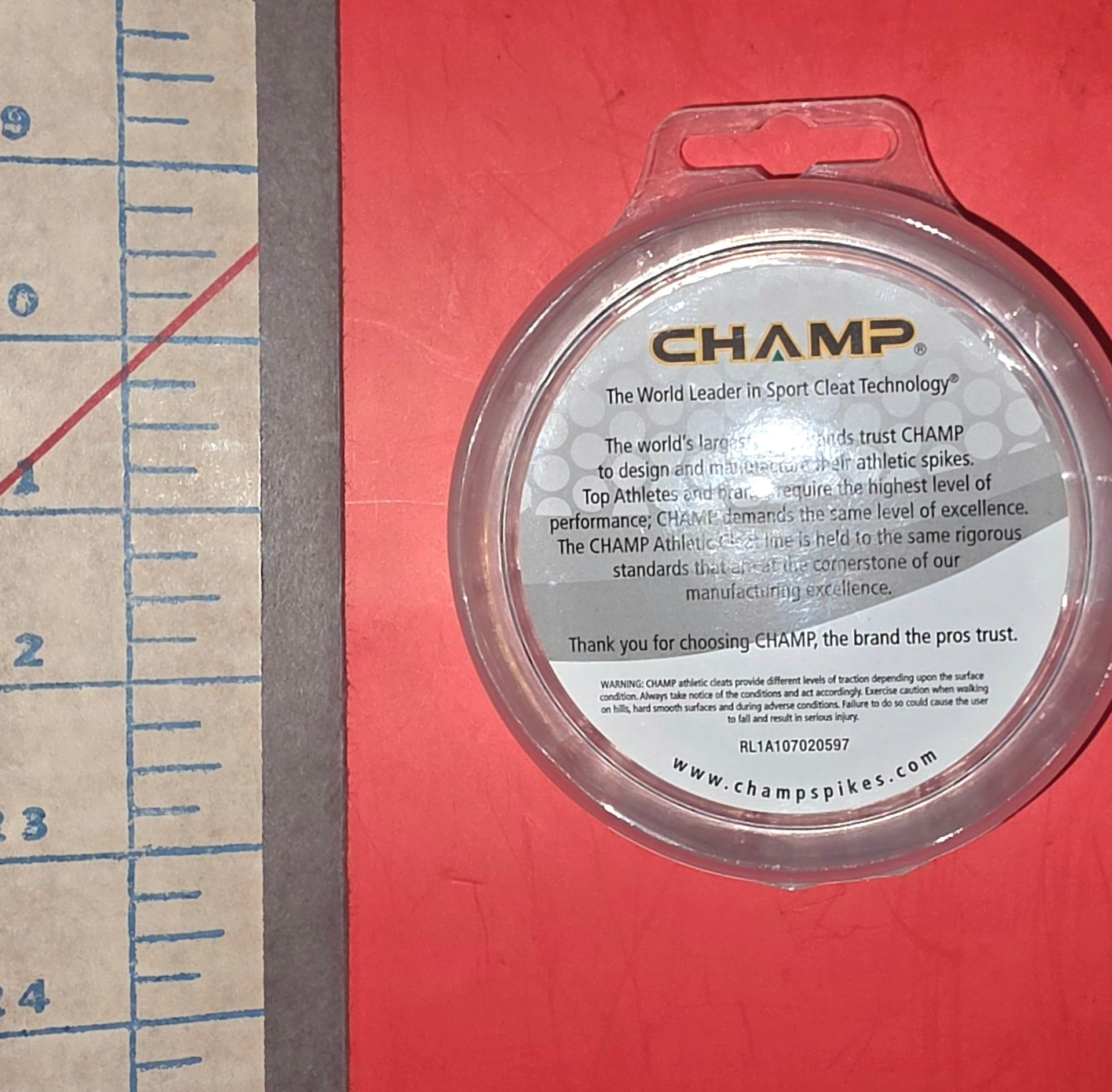 CHAMP Steel Pyramid Replacement Track Spikes - 3/16” (14 ct) 9