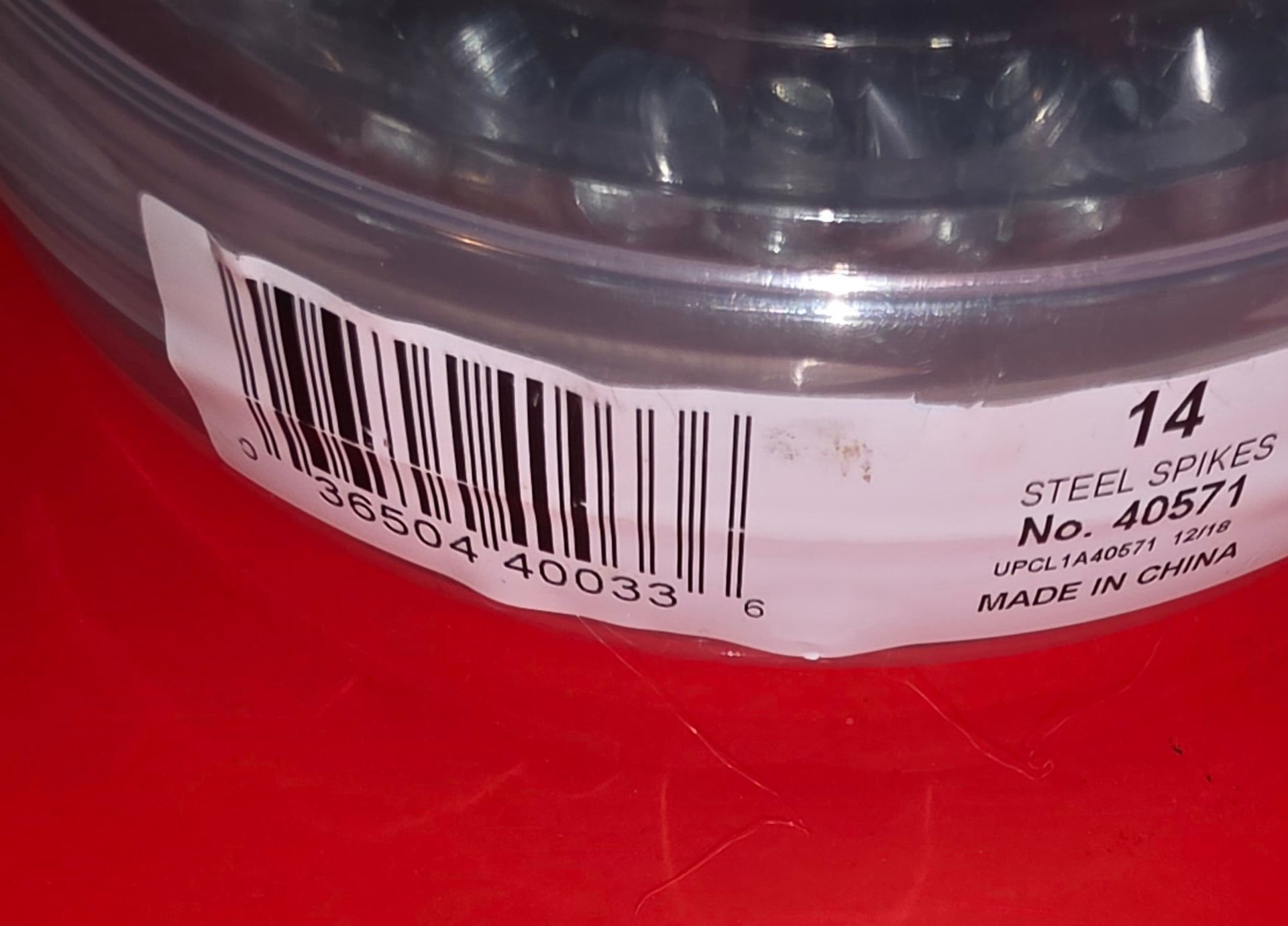 CHAMP Steel Pyramid Replacement Track Spikes - 3/16” (14 ct) 13
