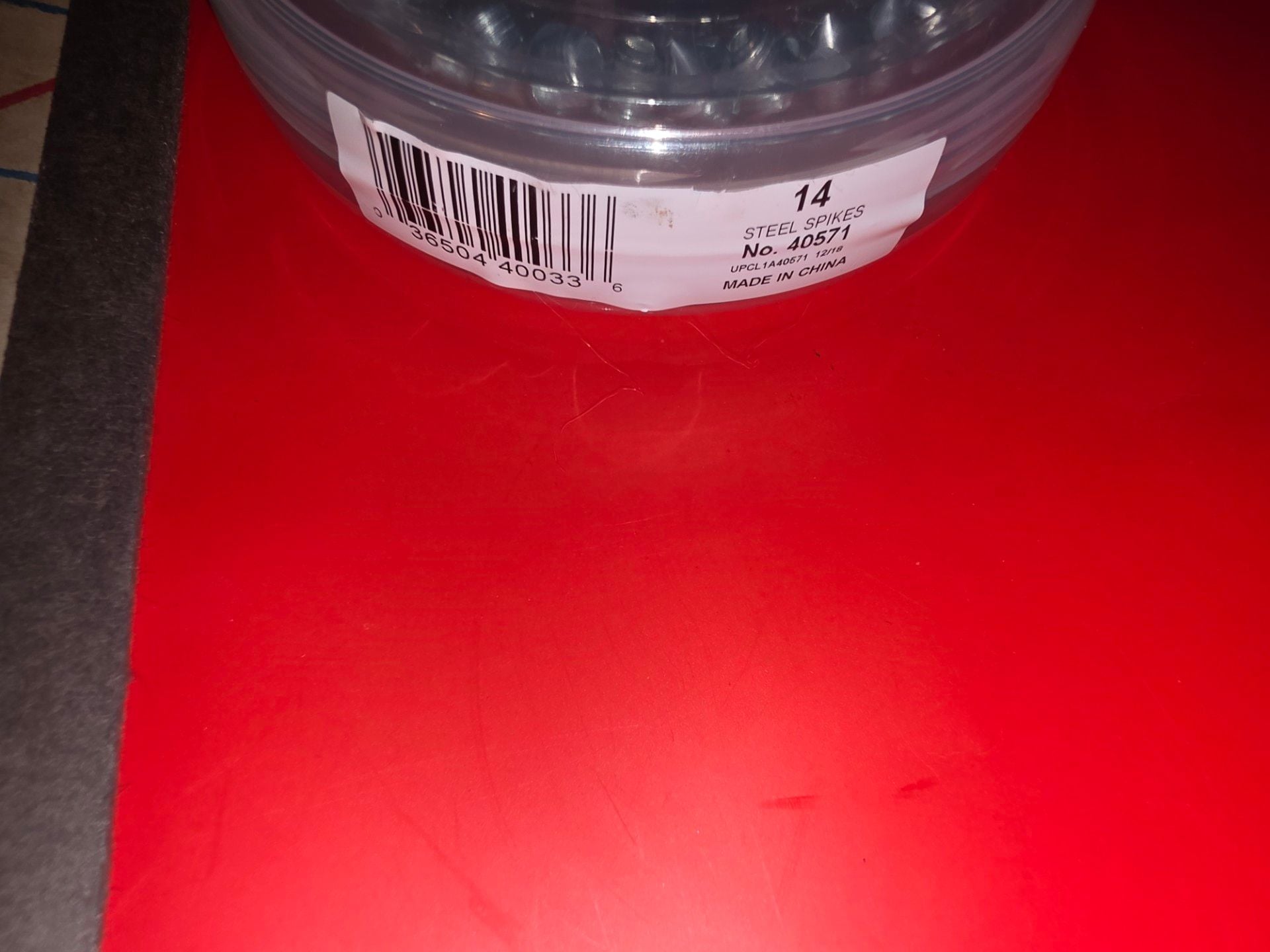 CHAMP Steel Pyramid Replacement Track Spikes - 3/16” (14 ct) 14