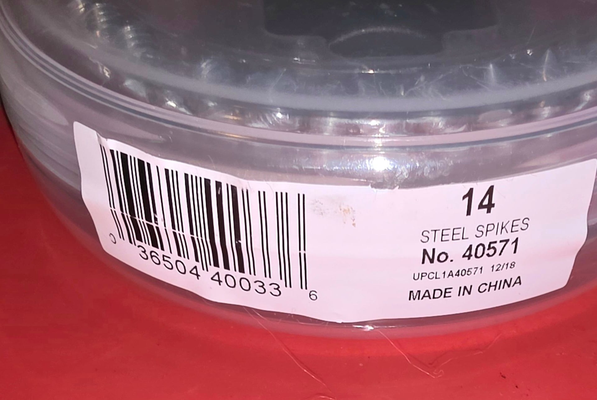 CHAMP Steel Pyramid Replacement Track Spikes - 3/16” (14 ct) 15