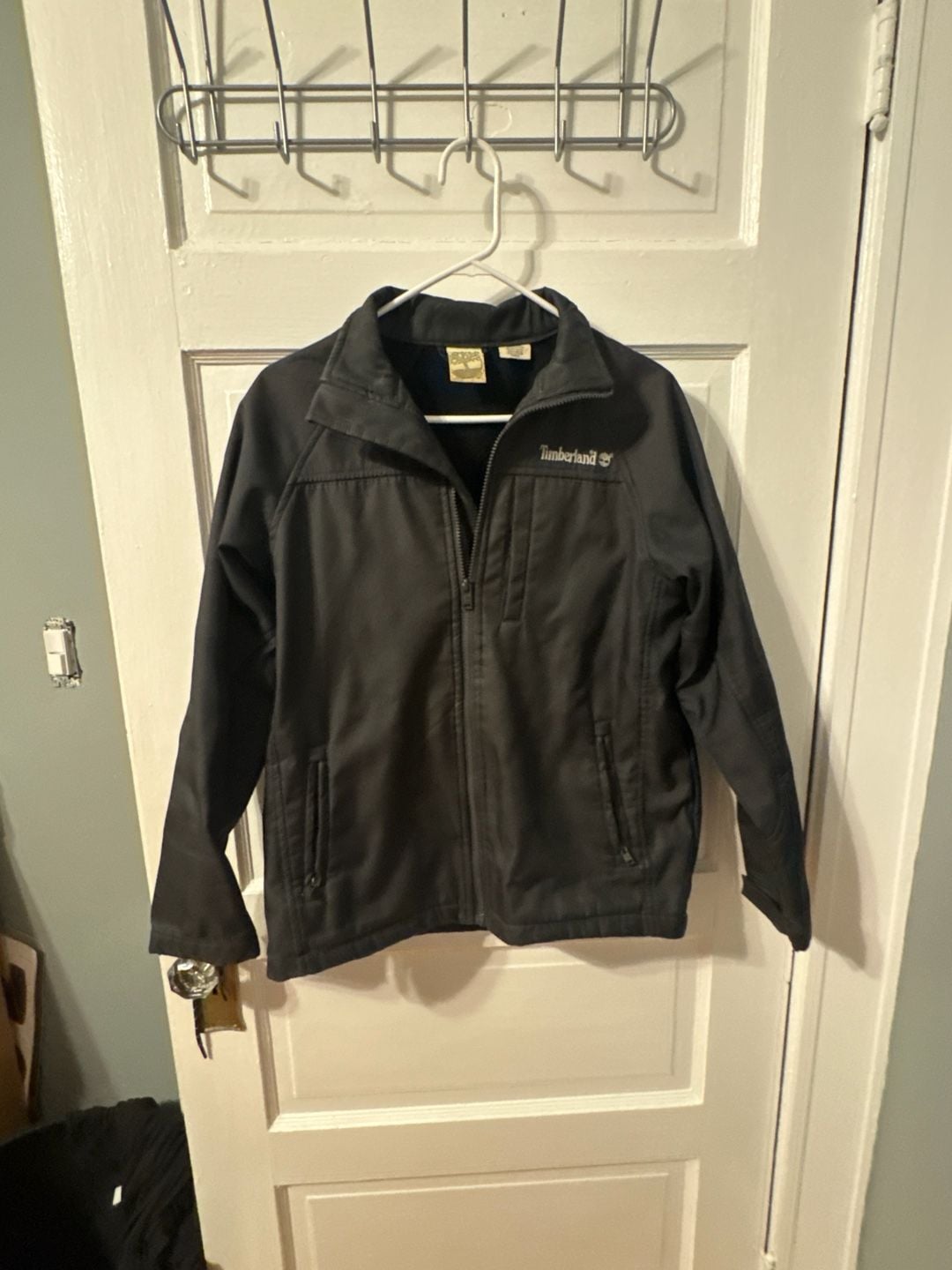 Timberland Youth Black Full-Zip Softshell Jacket Size XL (20) 2