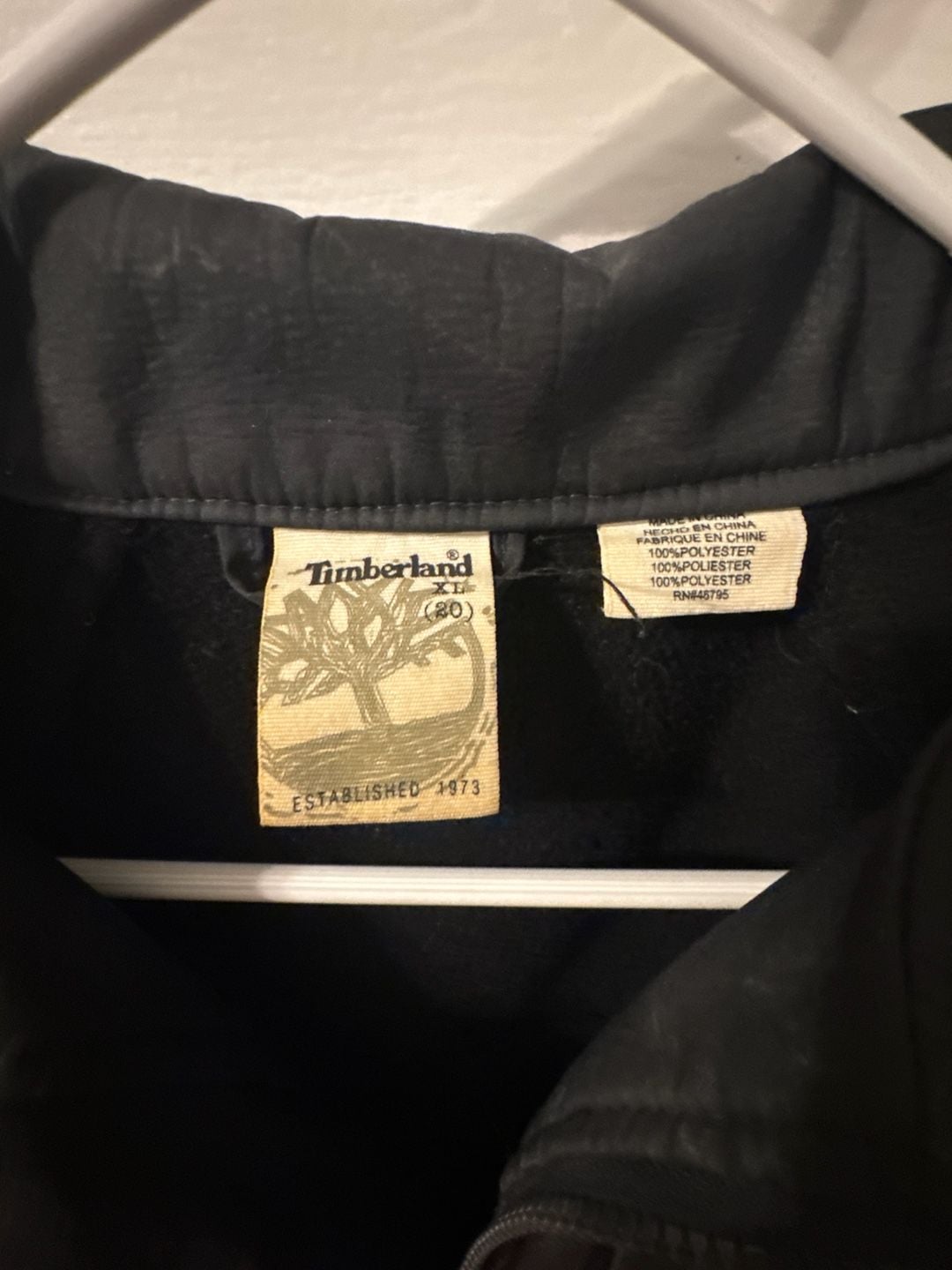 Timberland Youth Black Full-Zip Softshell Jacket Size XL (20) 3