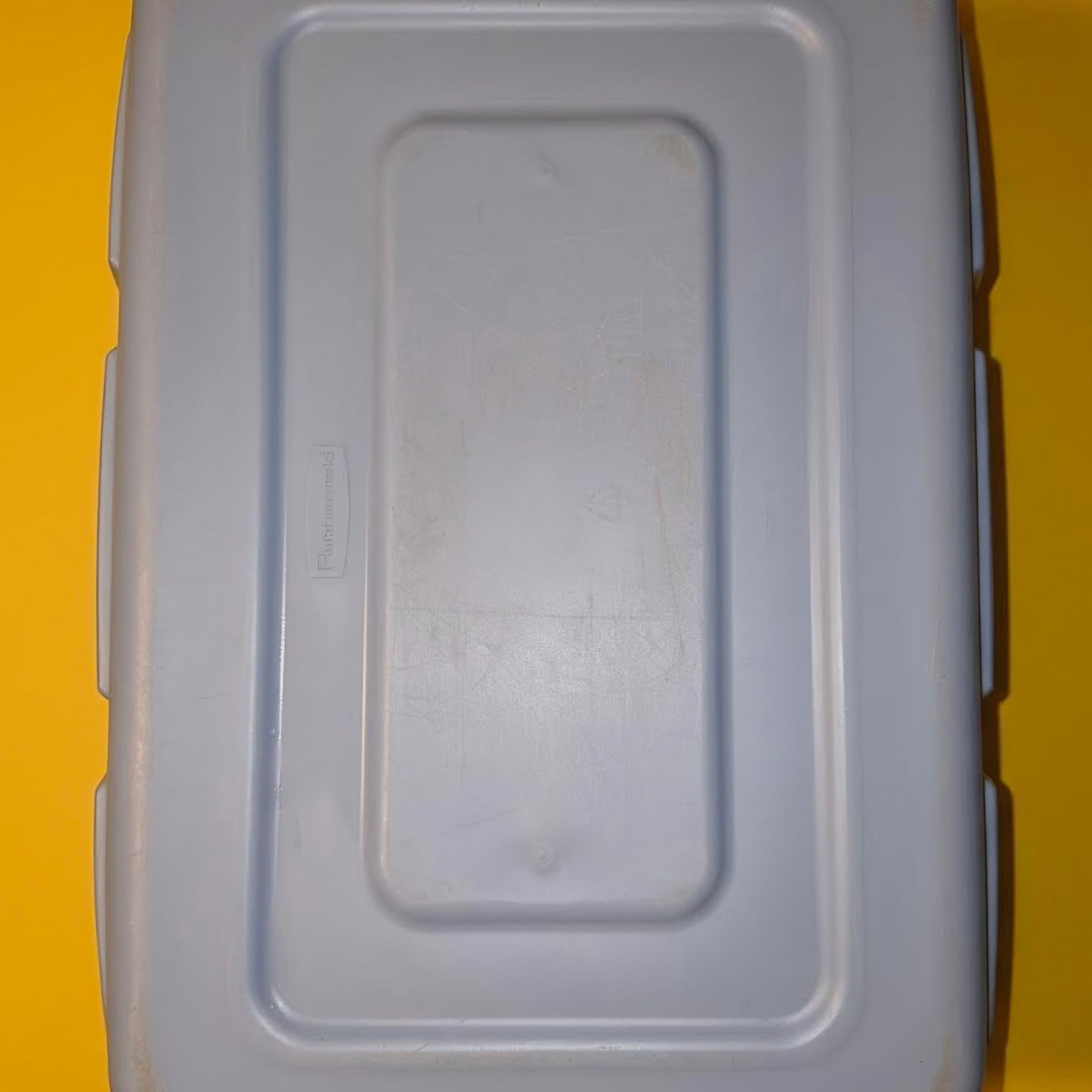 Rubbermaid Vintage Laundry Basket Hamper 2965 Blue Rectangular CLEAN 1994 11