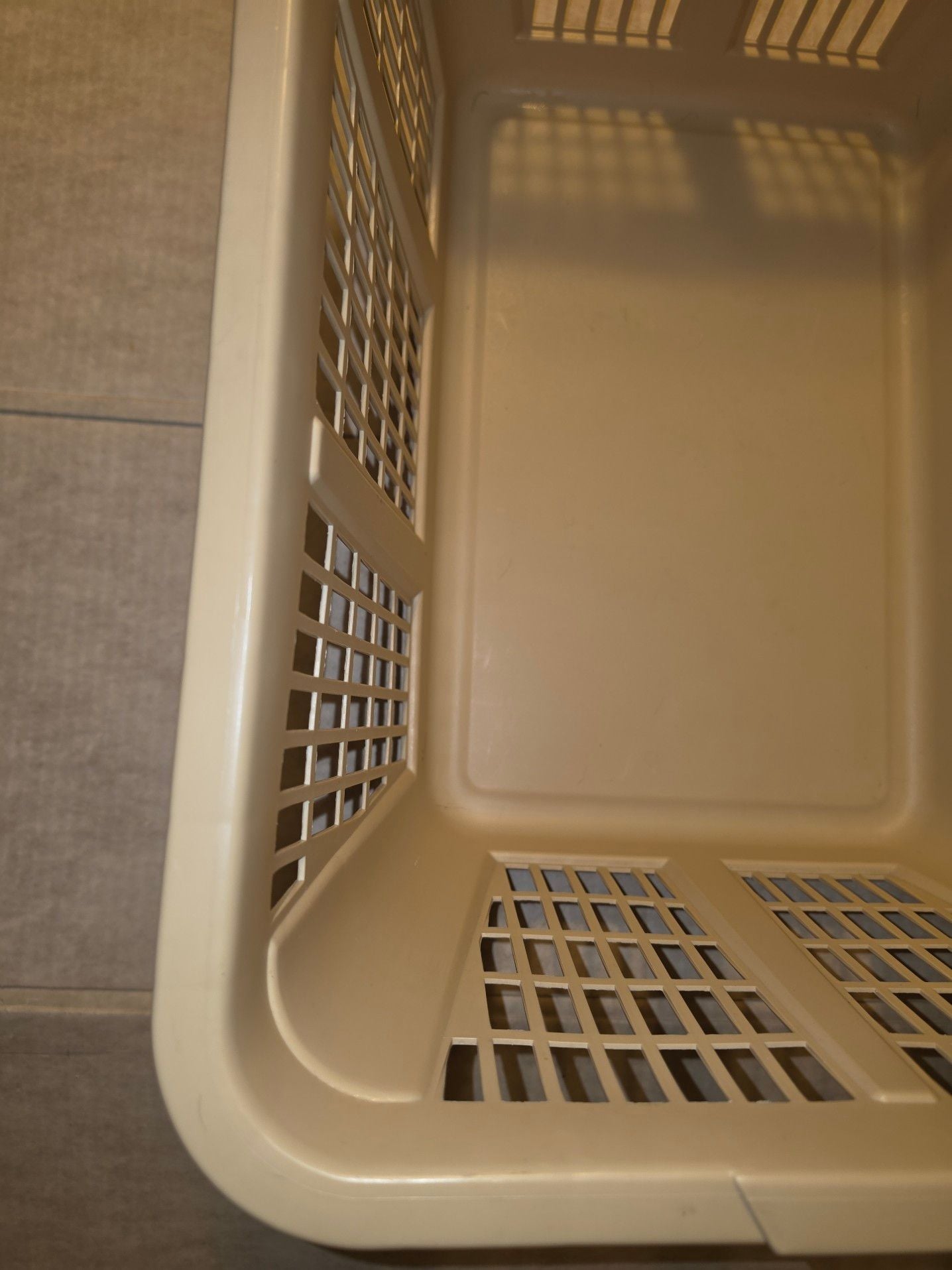 Vintage Rubbermaid No. 2965 Laundry Basket Almond Beige – USA 5