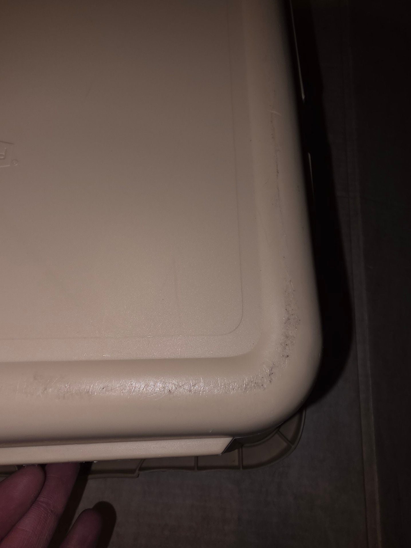 Vintage Rubbermaid No. 2965 Laundry Basket Almond Beige – USA 14