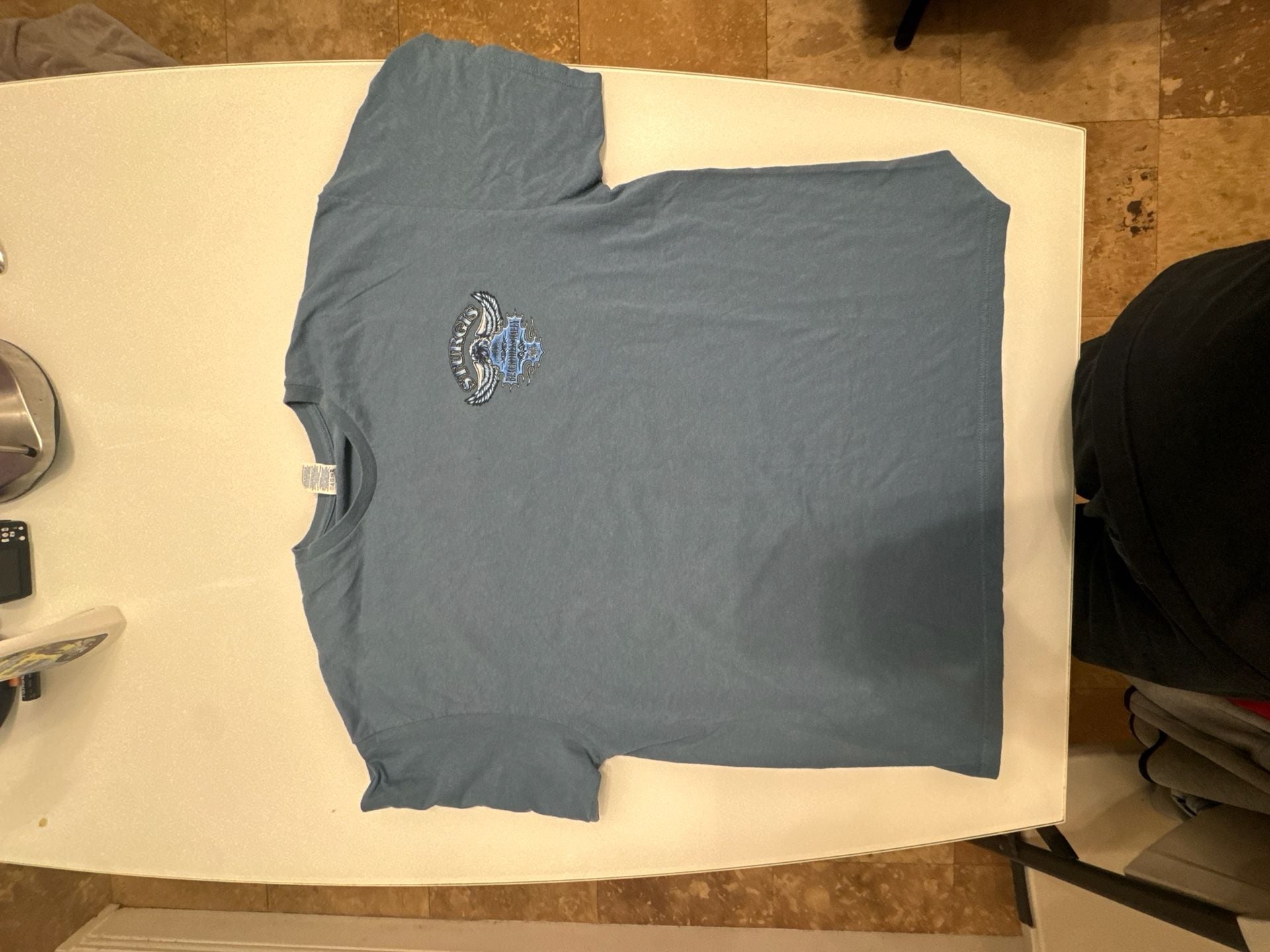 Delta Pro Weight Sturgis 75th Anniversary Black Hills Rally 2015 T-Shirt Size 2XL 3