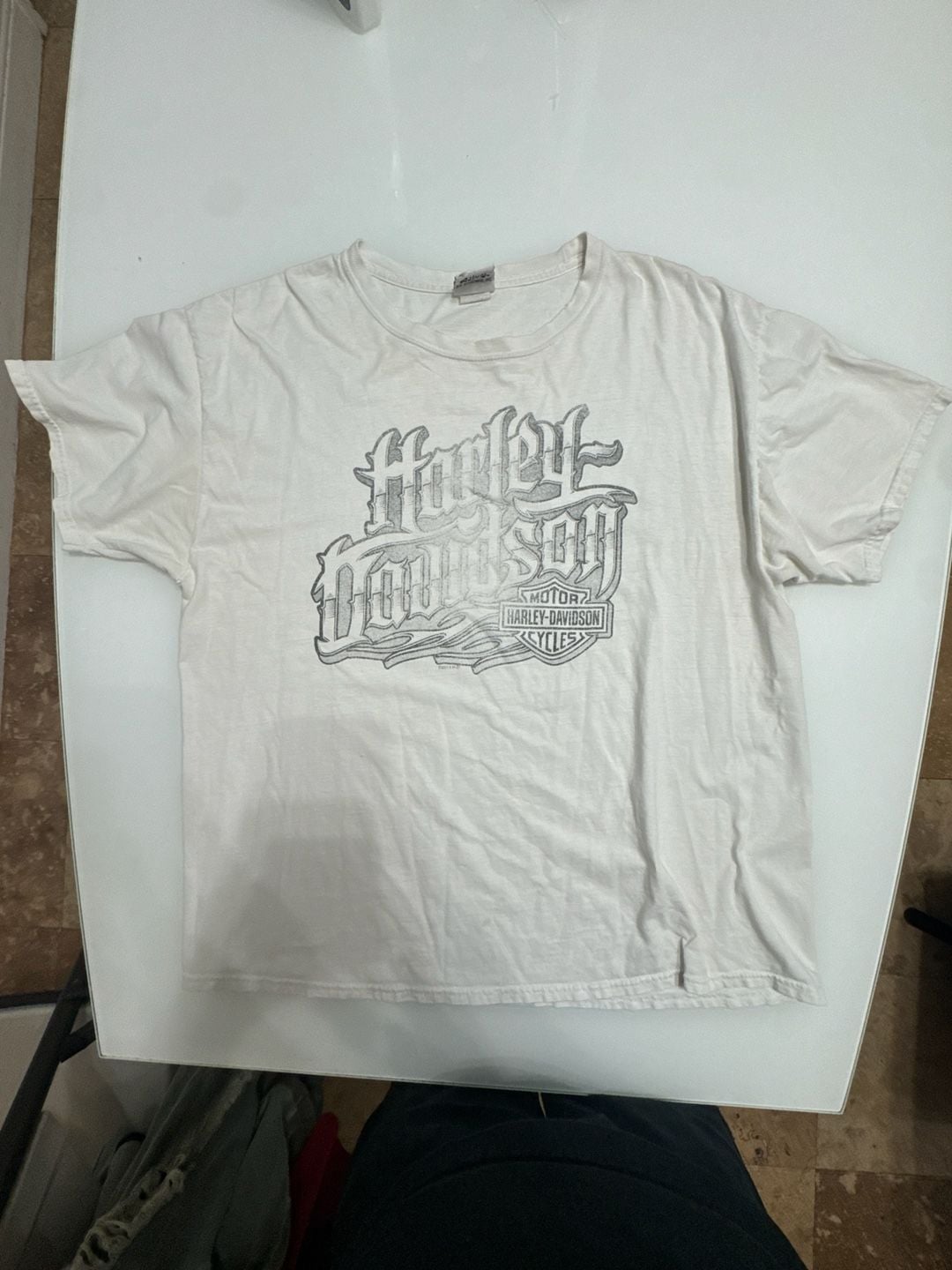Harley-Davidson St. Paul Minnesota Graphic T-Shirt White Size XL 2