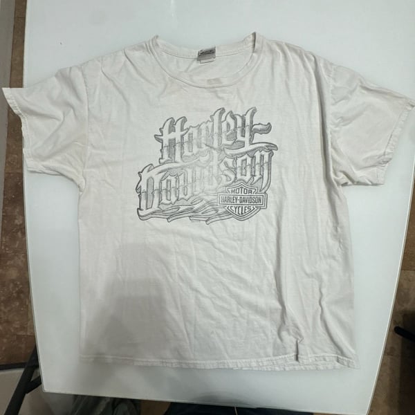 Harley-Davidson St. Paul Minnesota Graphic T-Shirt White Size XL