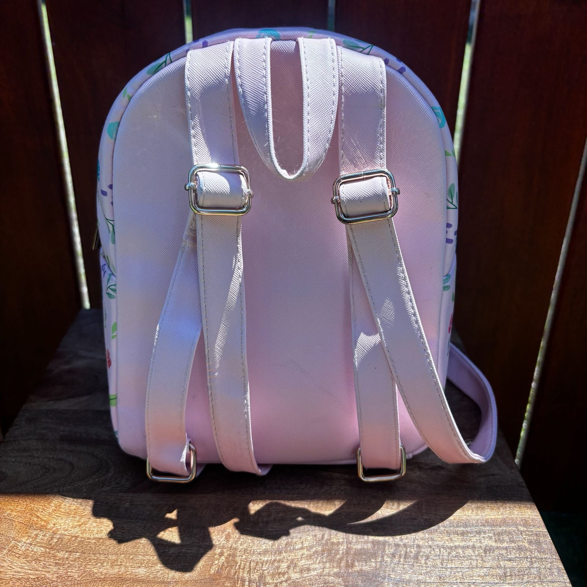 Ouran High School Host Club Pink Floral Rose Character Group Mini Backpack 4