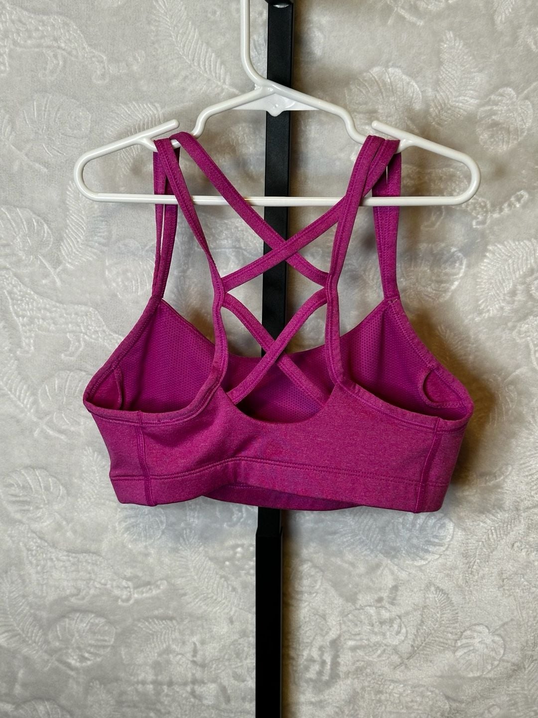 Nike Indy Strappy Sports Bra Pink Size S 2