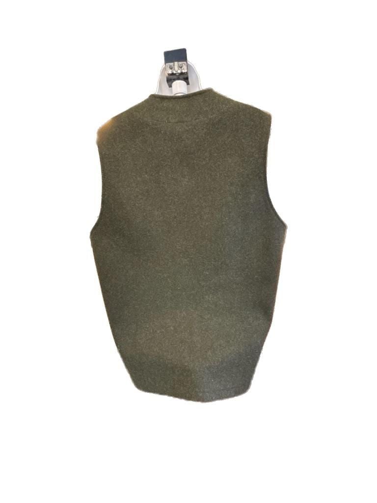 Filson Mackinaw Wool Vest Forest Green Size L Long made in USA 3