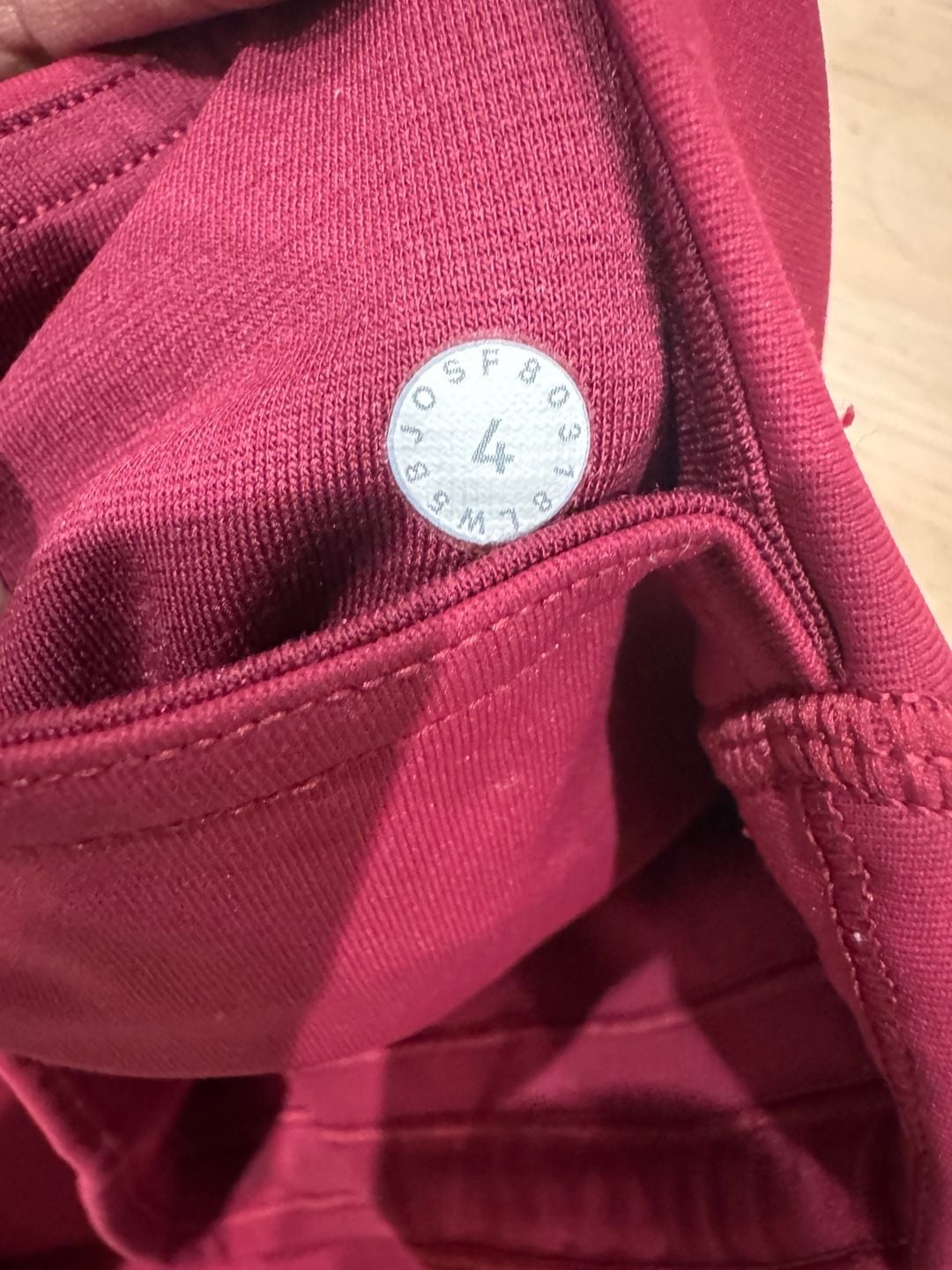 Lululemon Fast & Free High-Rise Tight – Size 4 | Deep Burgundy/Pomegranate 3