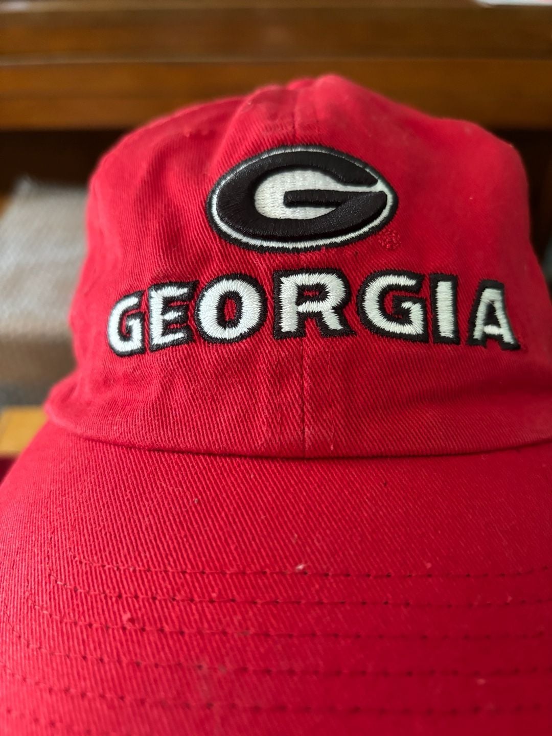 Fan Favorite University of Georgia Bulldogs Red Adjustable Hat One Size 3