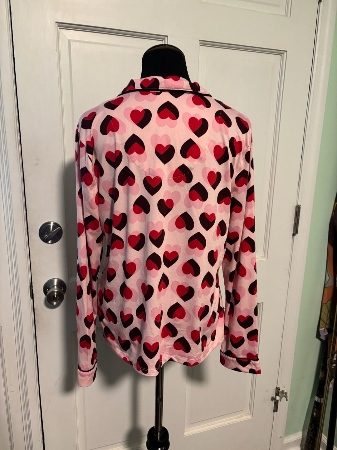 Kate Spade valentines heart Pajama Set 3