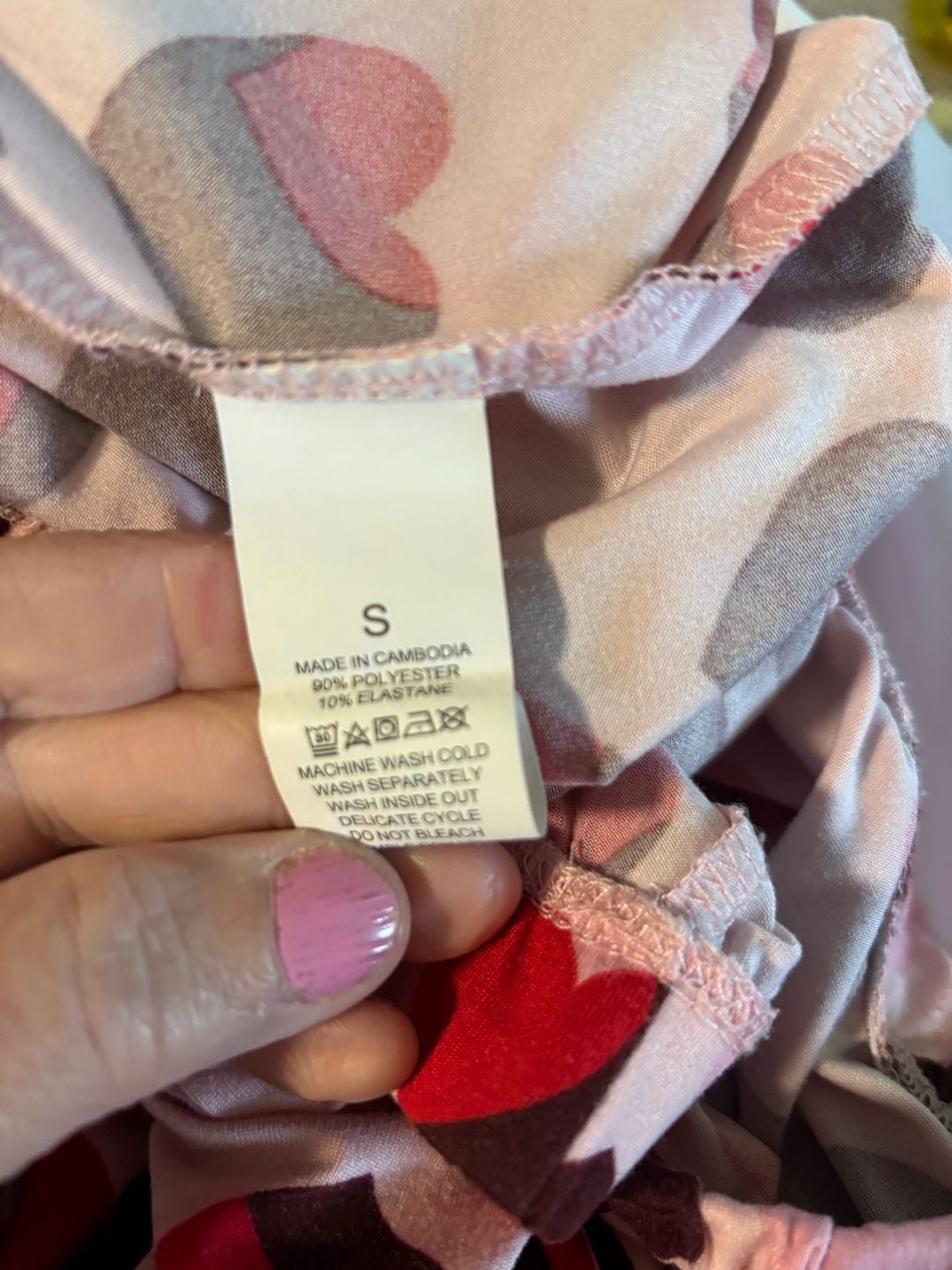 Kate Spade valentines heart Pajama Set 7