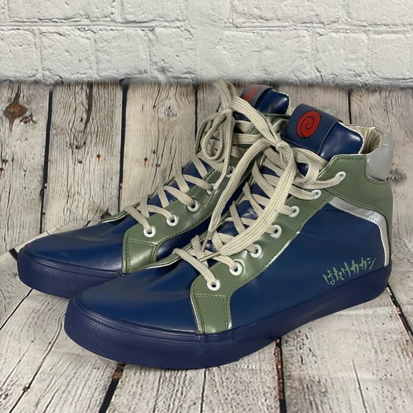 Ground Up Naruto Shippuden Kakashi Hatake High Top Sneakers Size 11