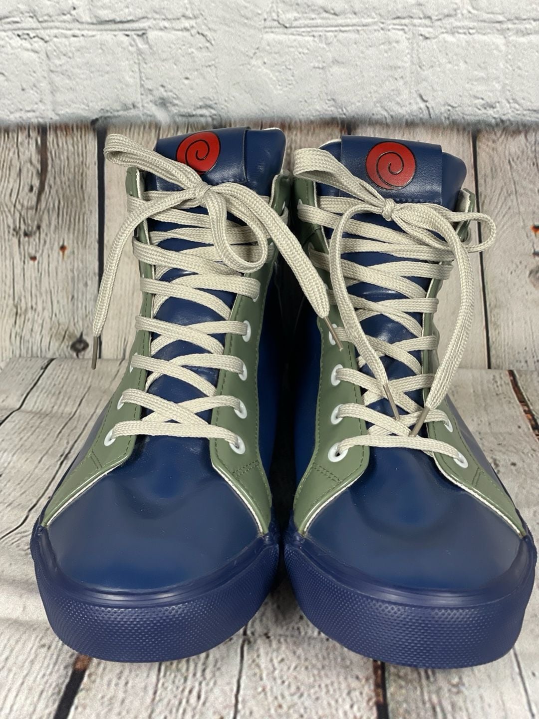 Ground Up Naruto Shippuden Kakashi Hatake High Top Sneakers Size 11 3