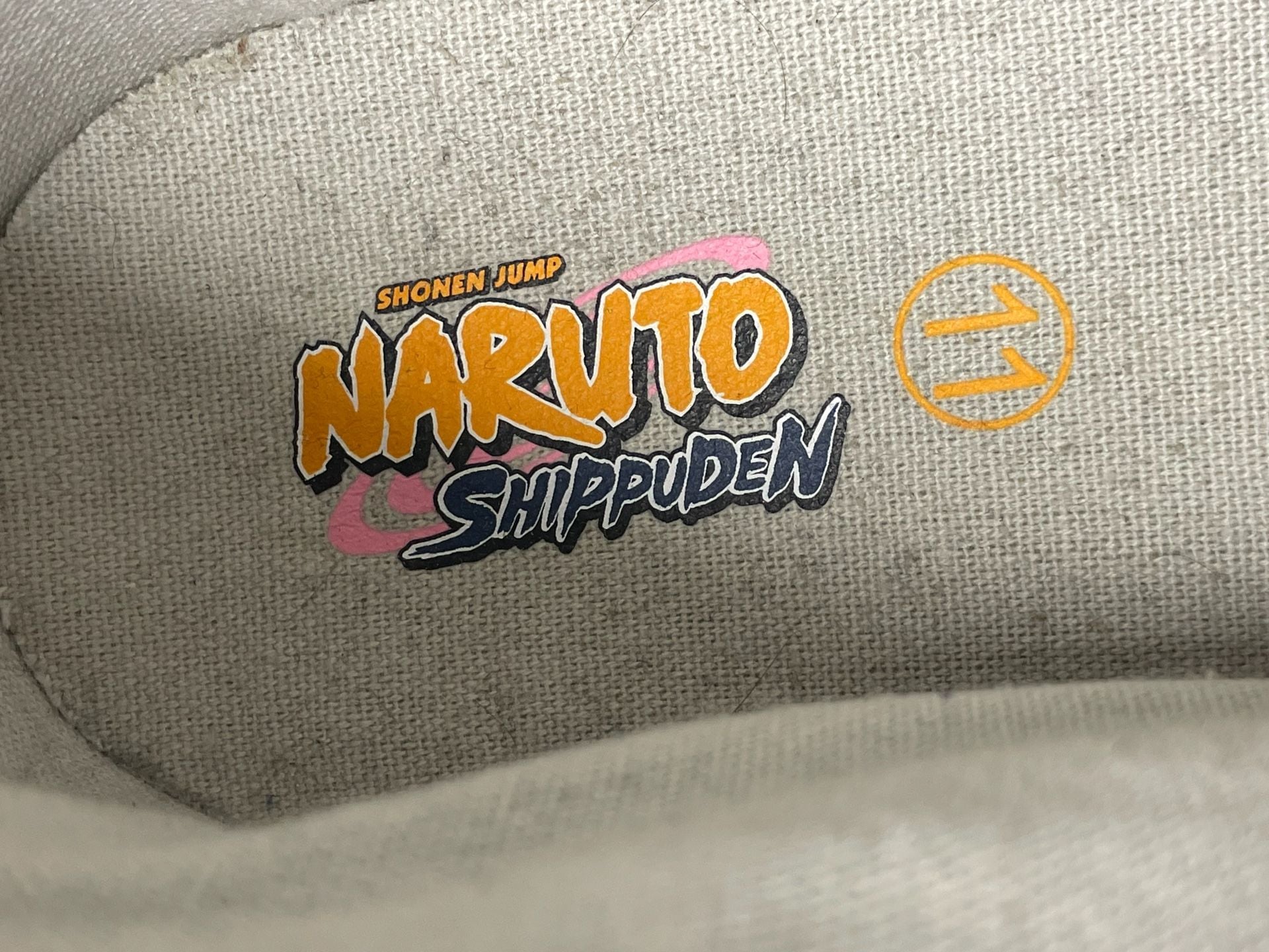 Ground Up Naruto Shippuden Kakashi Hatake High Top Sneakers Size 11 8