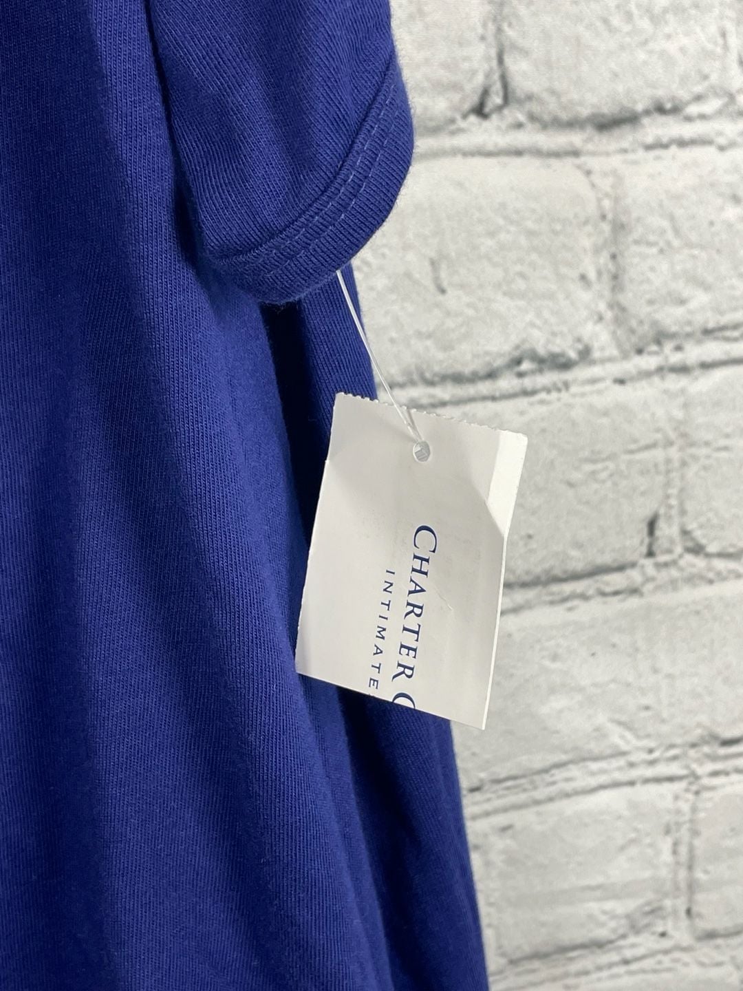 Charter Club Intimates Blue Knit Pajama Set Shorts and T-Shirt Sz L 3