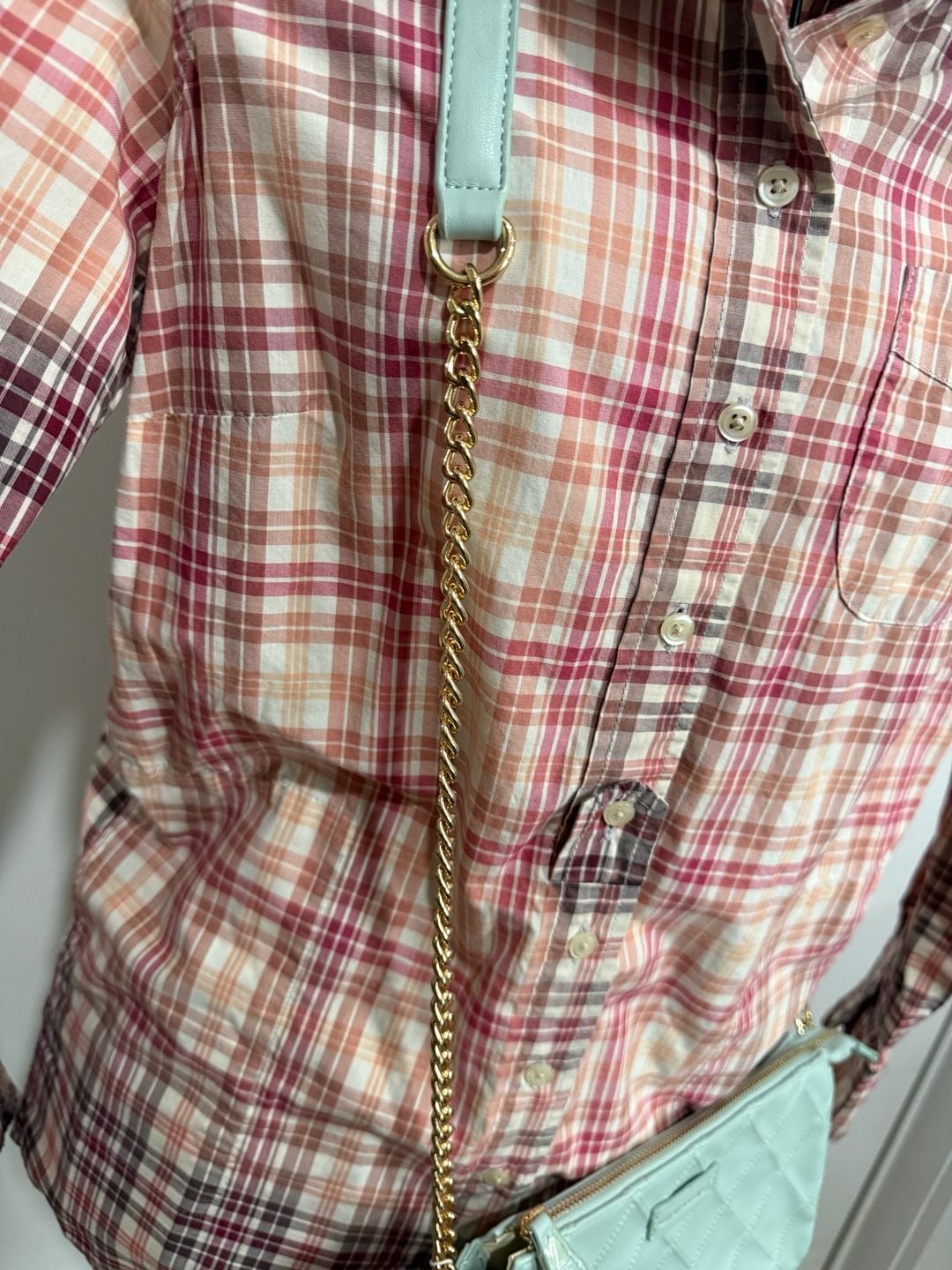 Simply Southern Quilted Vegan Leather Crossbody Bag in Mint 7