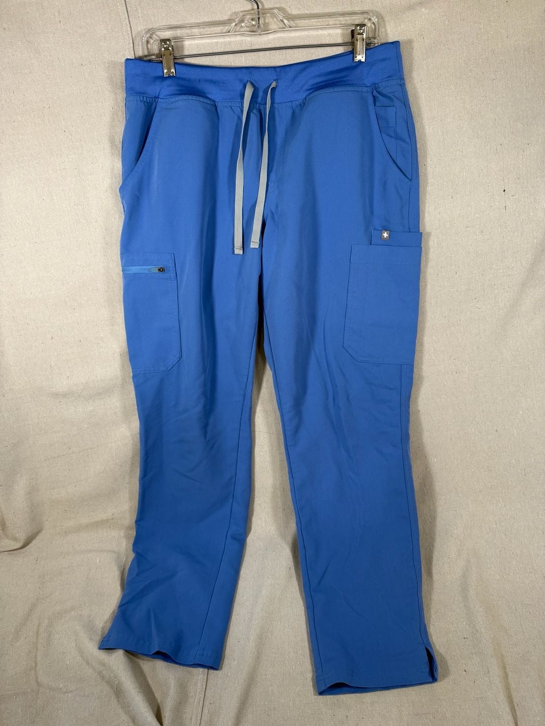 FIGS Technical Collection Yola Yoga High Waisted Scrub Pants Black 2