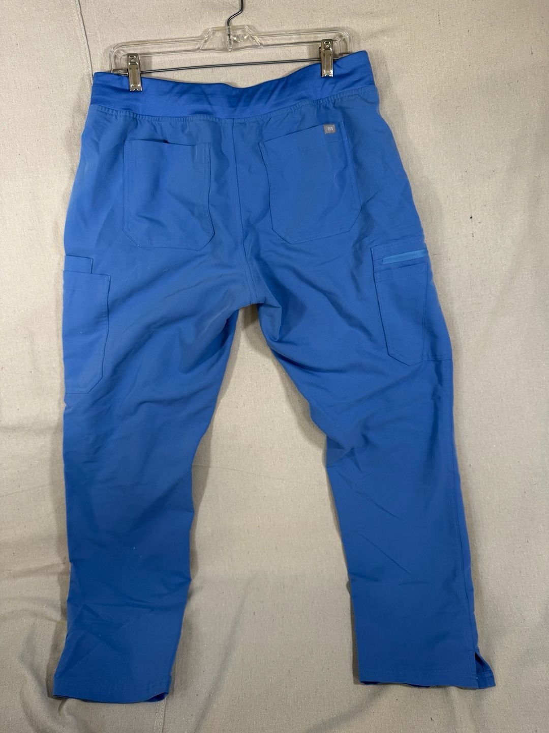 FIGS Technical Collection Yola Yoga High Waisted Scrub Pants Black 3