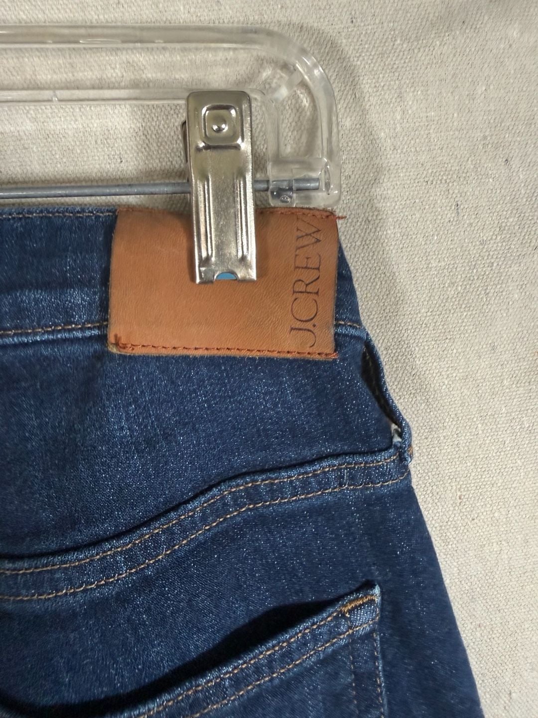 J.Crew 9" Demi-Boot Crop Jeans in Black with Raw Hem Size 30 3
