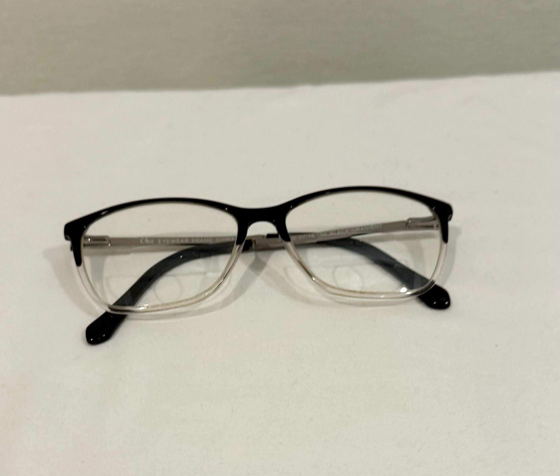 Chic Sophie Black Gradient Eyeglass Frames Size 57-16-150 2