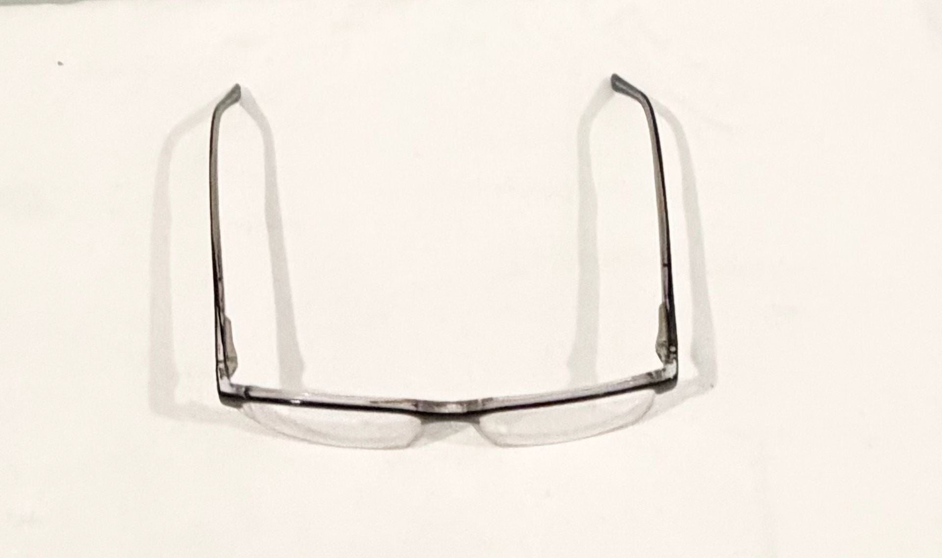 Foster Grant US83 Two-Tone Black and Clear Rectangular Eyeglass Frames 50-19-130 4