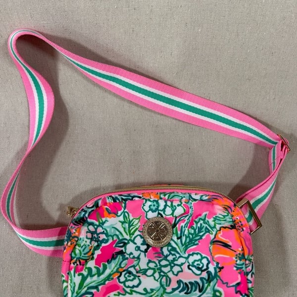 Lilly Pulitzer Floral Crossbody Bag