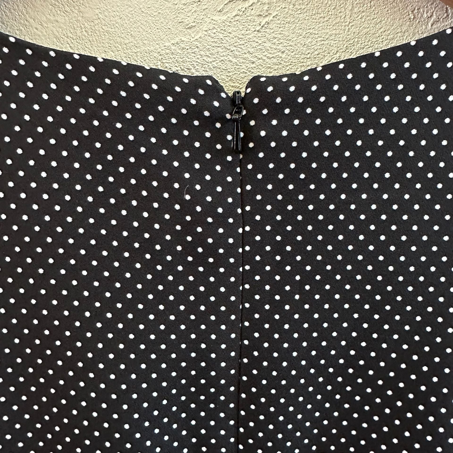 Banana Republic Polka Dot Sleeveless Wide Leg Jumpsuit Size 10 6