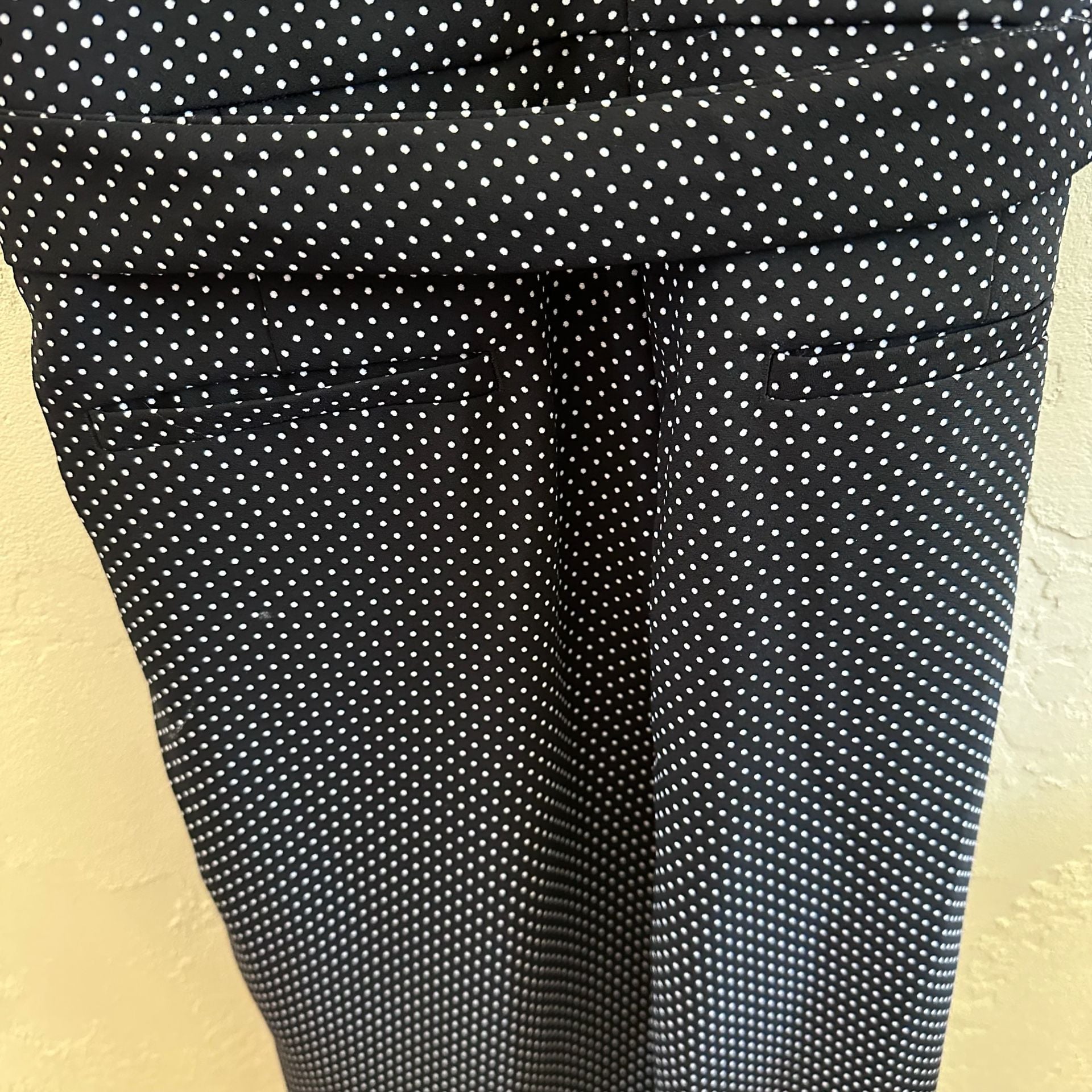 Banana Republic Polka Dot Sleeveless Wide Leg Jumpsuit Size 10 7