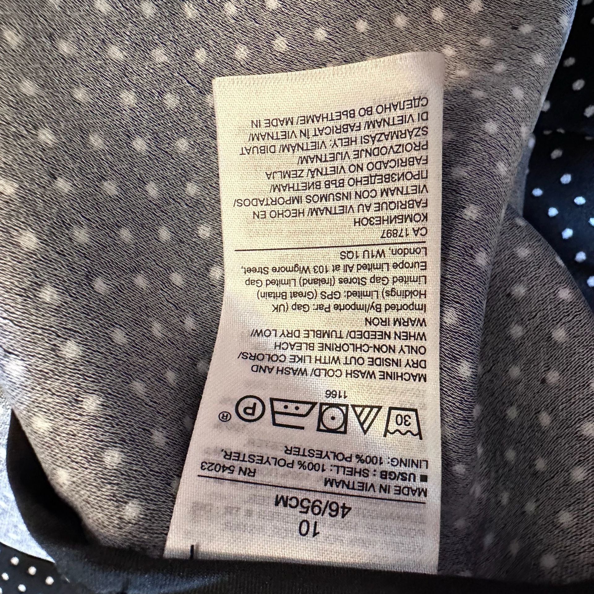 Banana Republic Polka Dot Sleeveless Wide Leg Jumpsuit Size 10 9