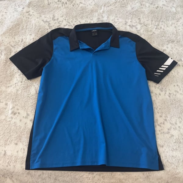 Oakley Men's Golf Sector Performance Colorblock Polo Shirt