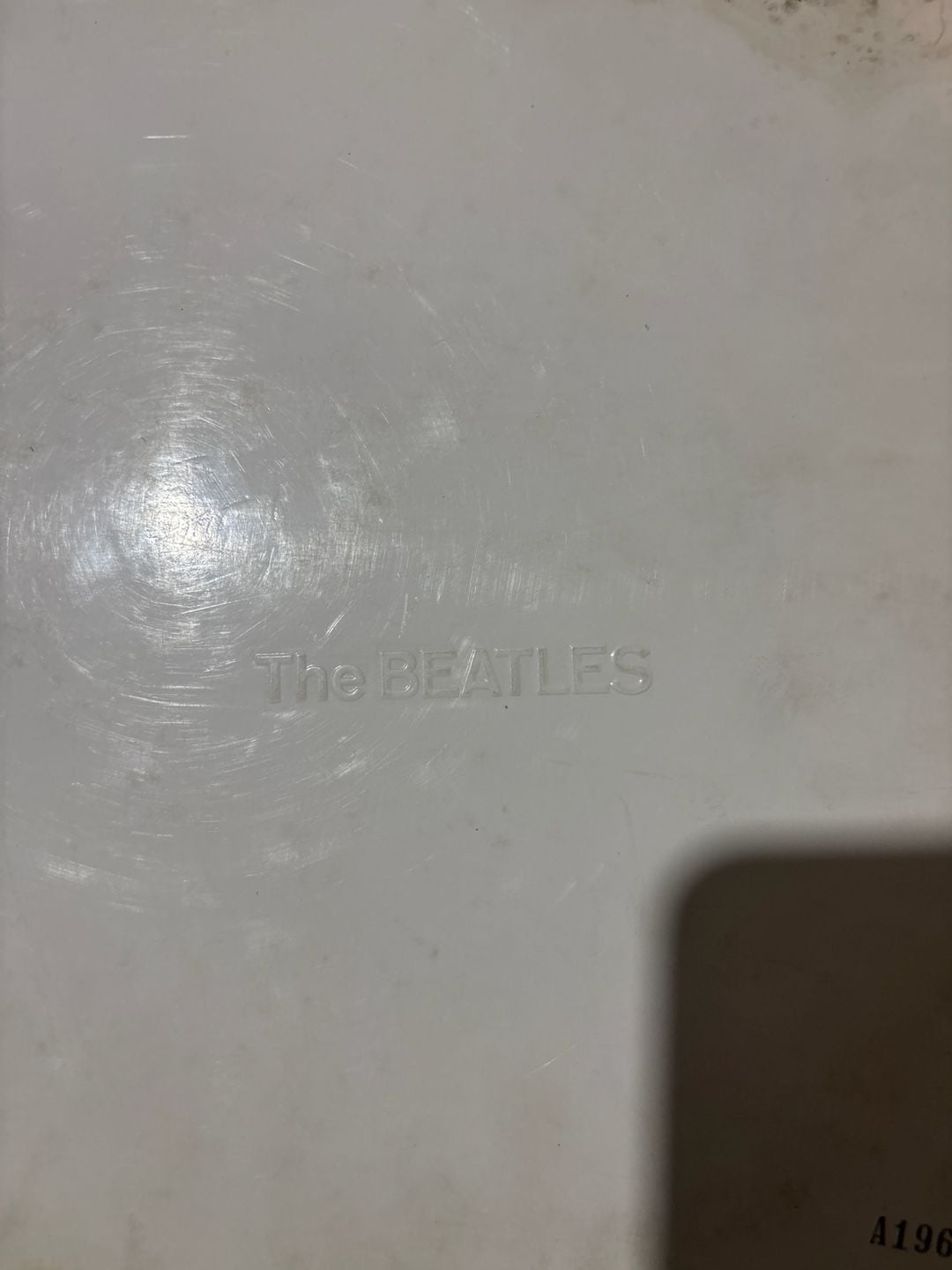 VHTF Low Number - The Beatles Compressed White Album Record Apple 1968 Misprint 2