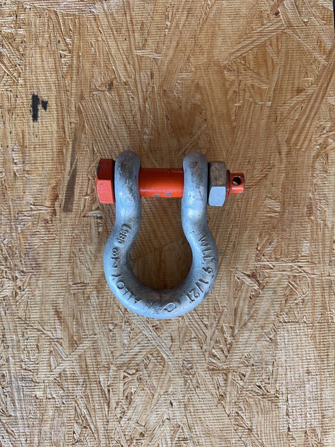 Crosby G-2130 Bolt Type Anchor Shackle WLL 9-1/2 Ton Alloy 1