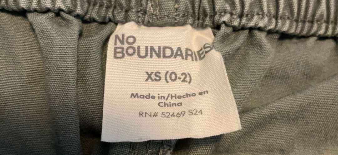 No Boundaries Canvas Cargo Pants - women's Leg - .com 4