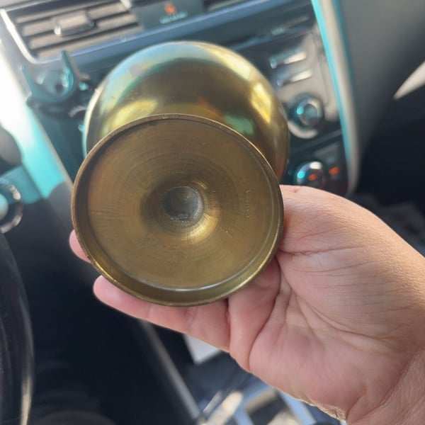 Vintage Brass Menorah
