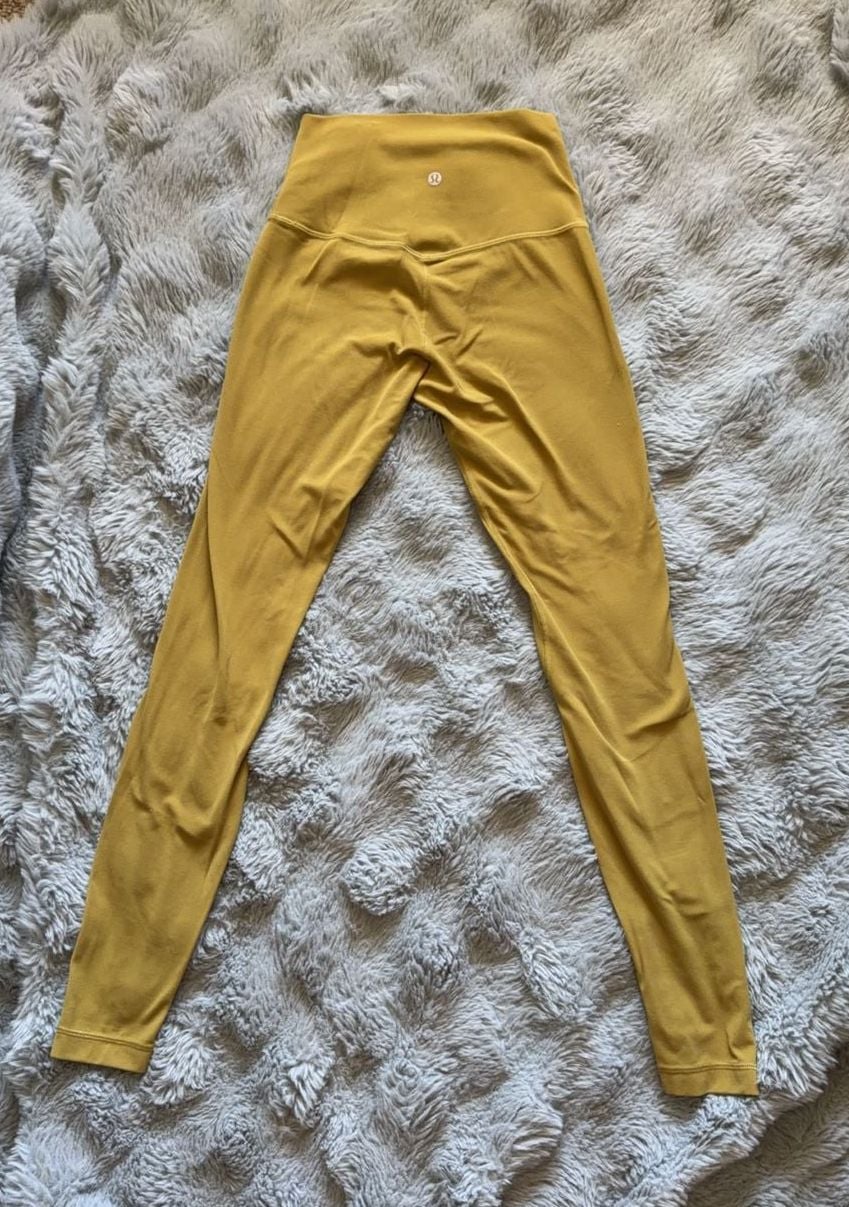 Lululemon Align High-Rise Pant 28" in Gold Spice 2