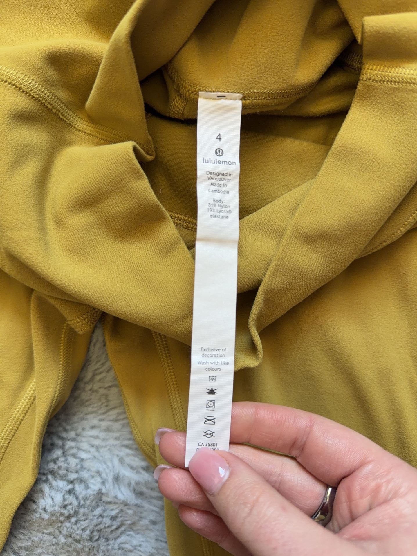 Lululemon Align High-Rise Pant 28" in Gold Spice 5