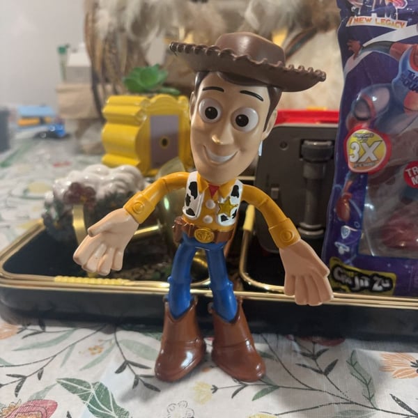 Disney Toy Story 4 Flextreme Bendable Figure Set Woody Buzz Forky Bo P – ,